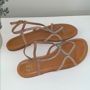 Gianni Bini Sparkly Sandals